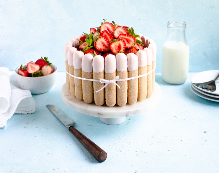 Strawberry Champagne Mousse