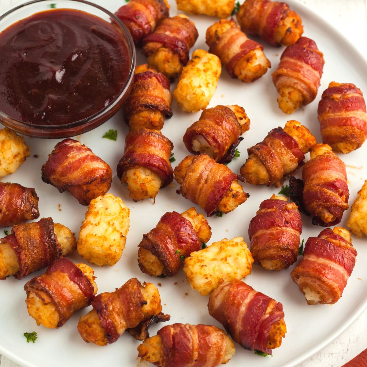 Bacon-Wrapped Air Fryer Tater Tots