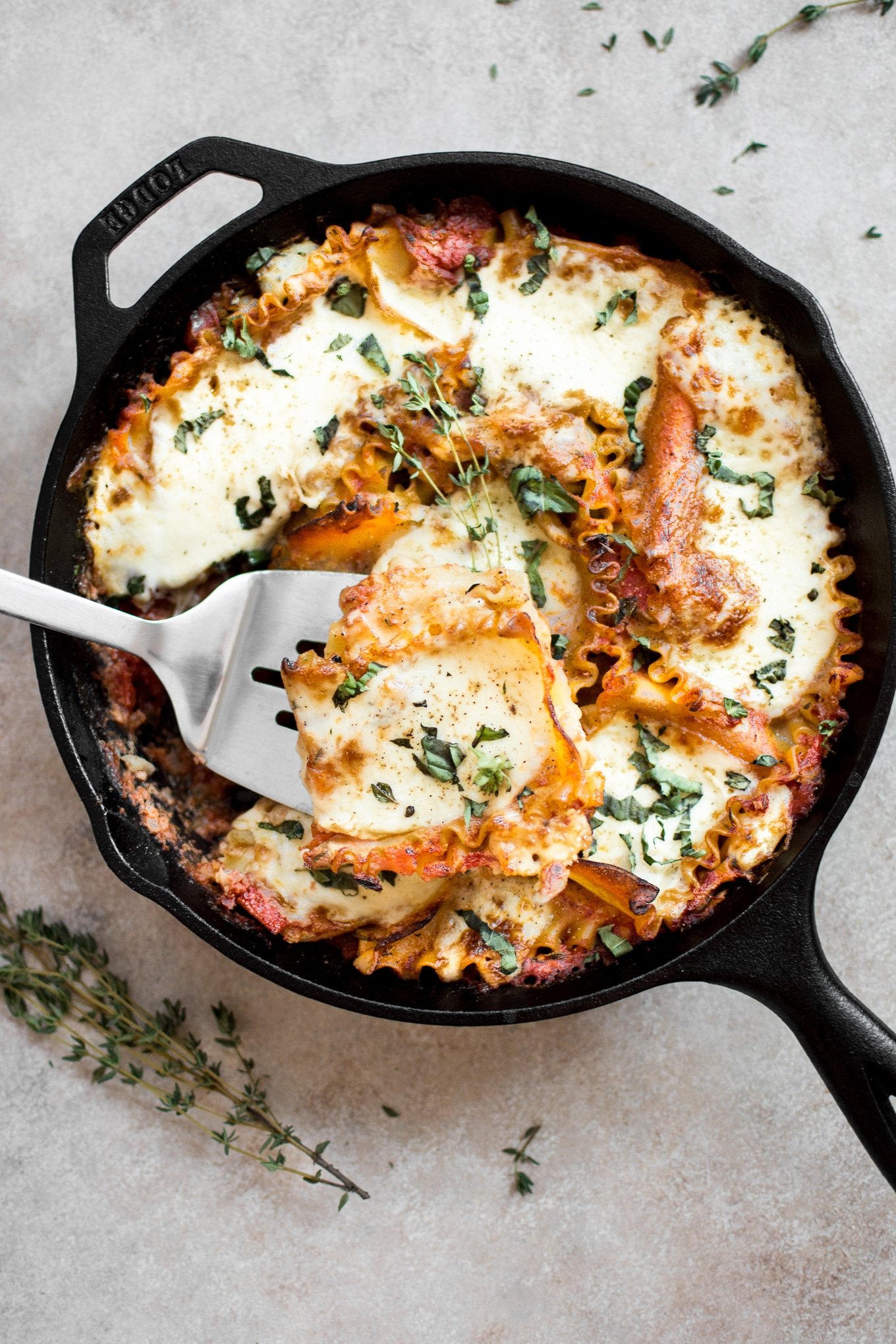 Caprese Zucchini Lasagna