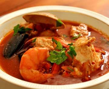 Ensalada de mariscos