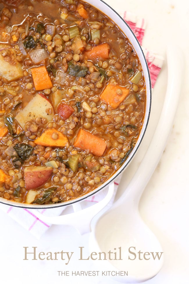 4. Lentil and Vegetable Stew