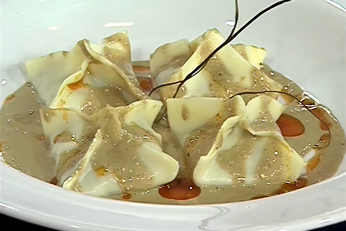 Ravioli de hongos