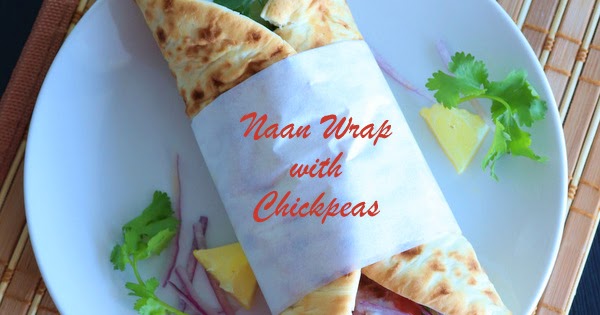 Chana Bhatura Wraps