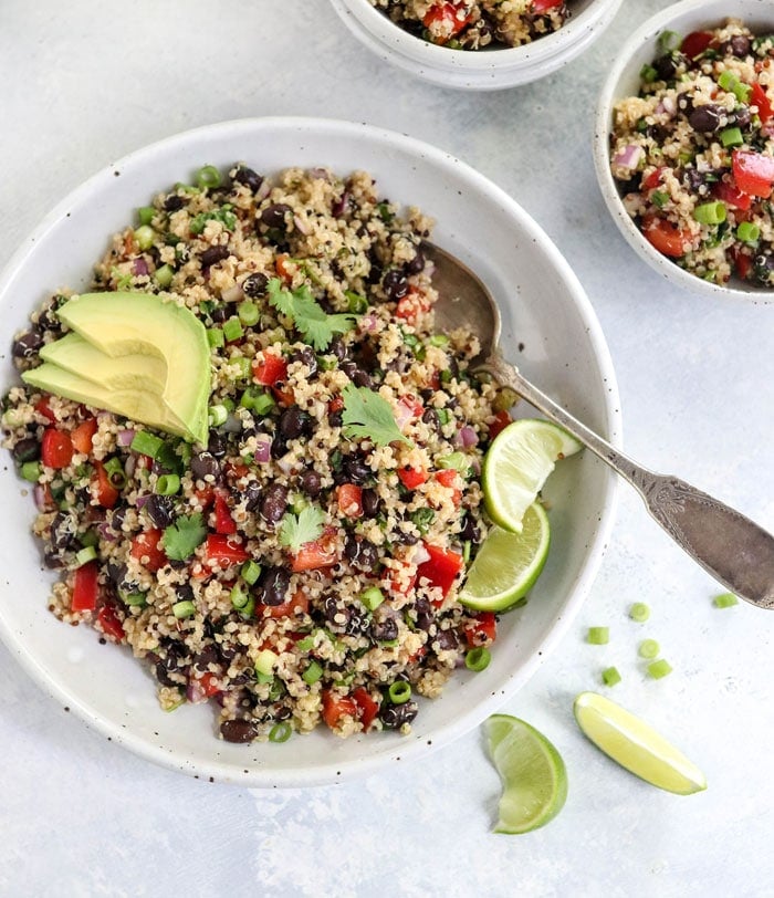 Quinoa and Black Bean Salad
