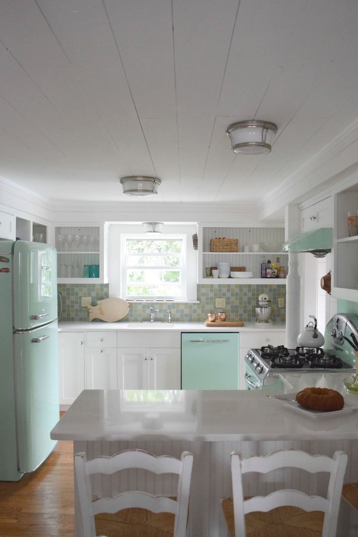 Coastal Retro Kitchen