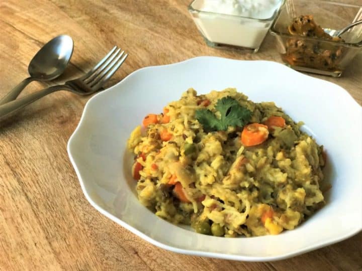 Ghee Masala Khichdi