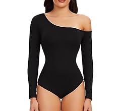 MISS MOLY Women's Mock Neck Bodysuit