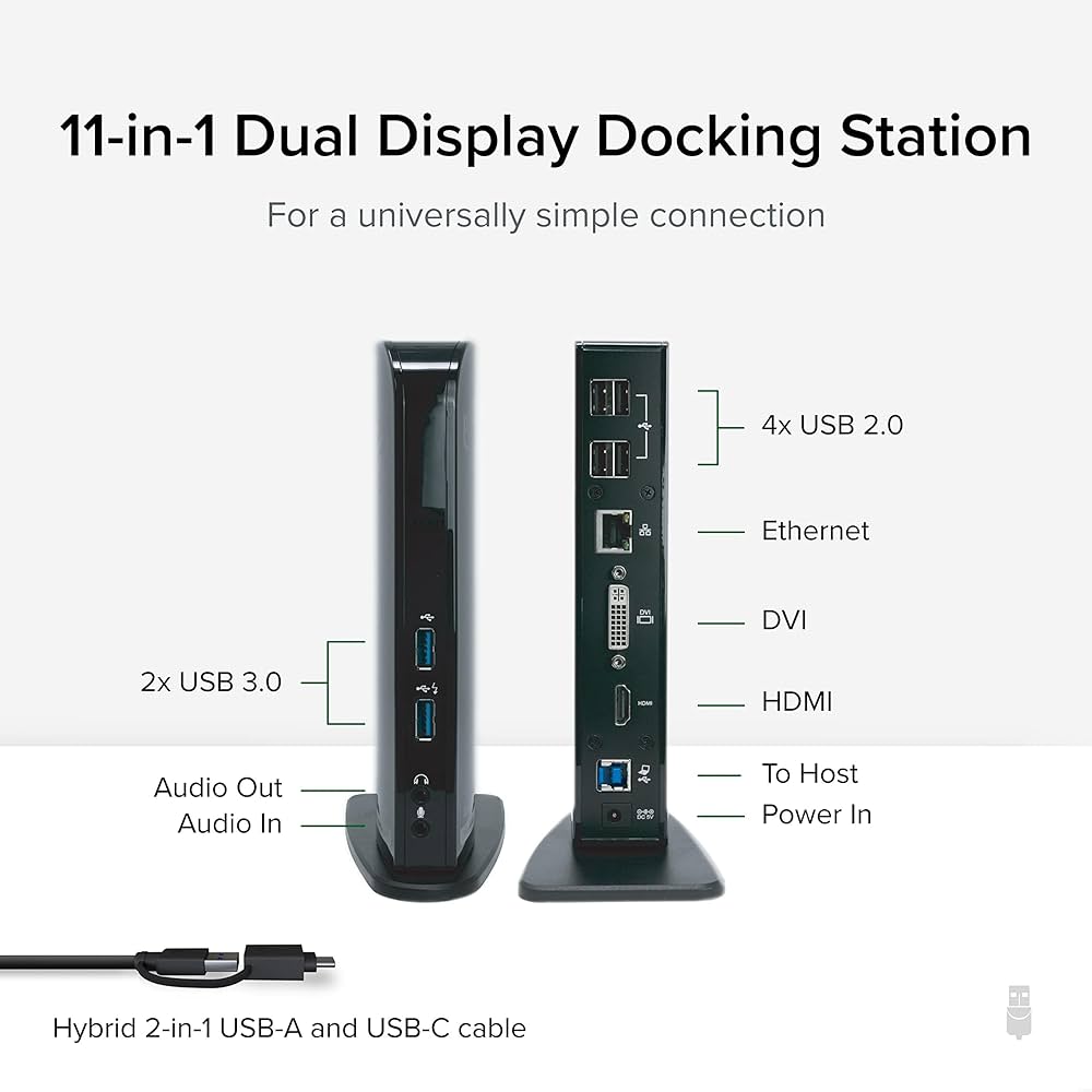 Plugable USB 3.0 Universal Laptop Docking Station
