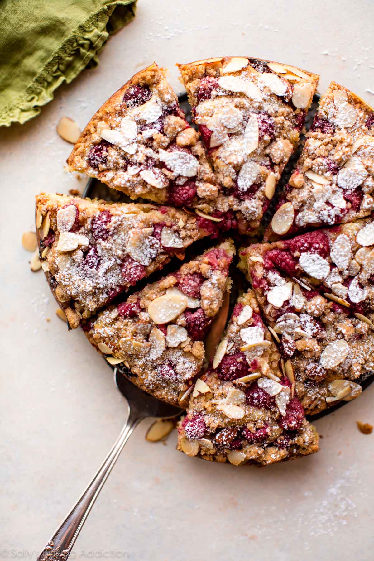 Raspberry Almond Coffee Cake