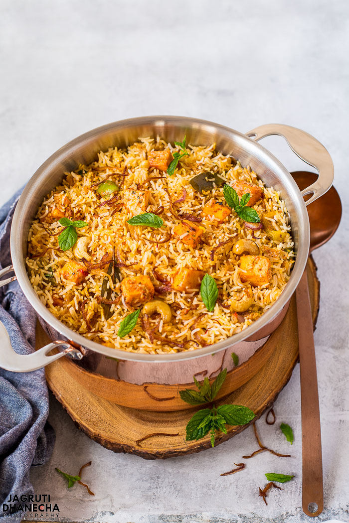 5. Paneer Tikka Biryani