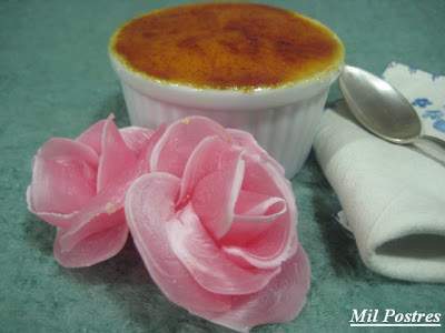 Crema catalana de café y avellanas