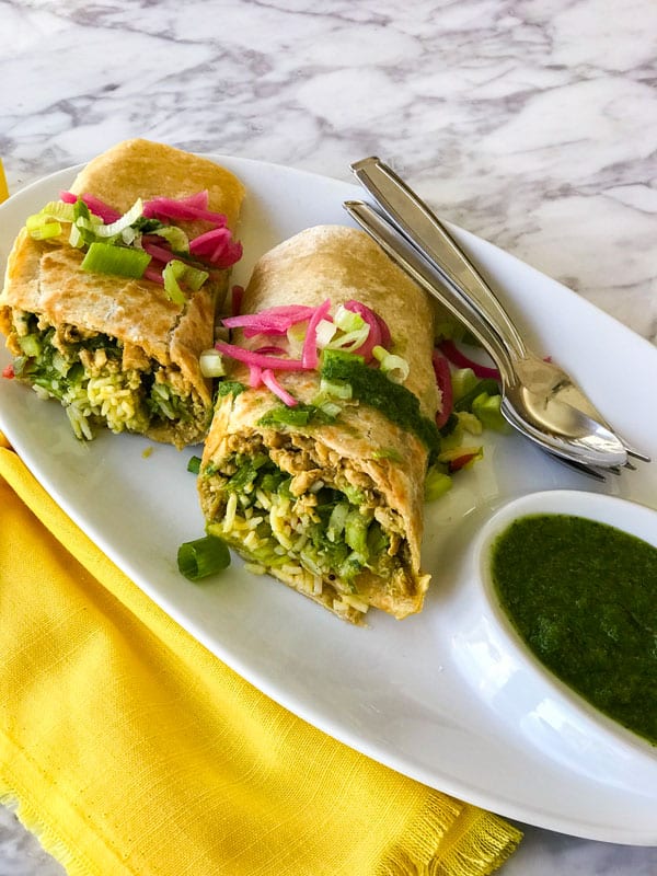 Chicken Vindaloo Lettuce Wraps