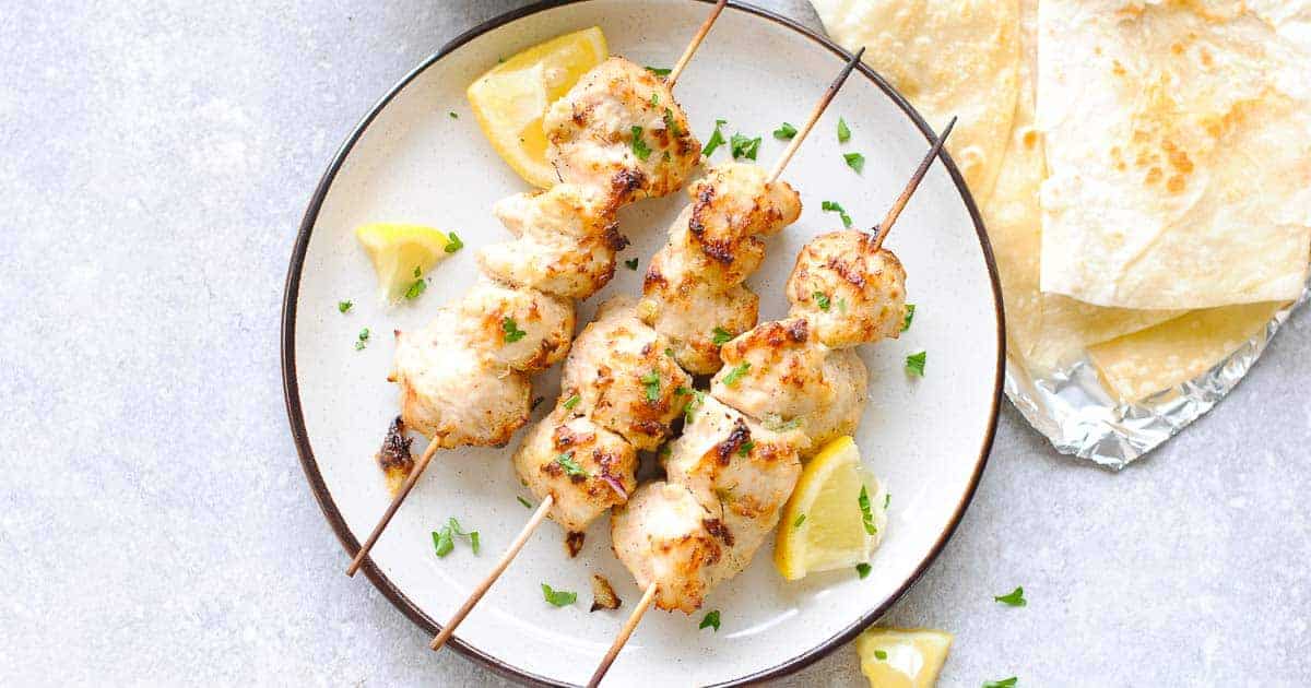 Malai Chicken Tikka Tandoori Naan