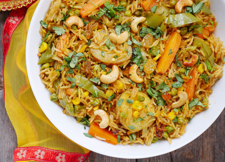 9. Beetroot Biryani