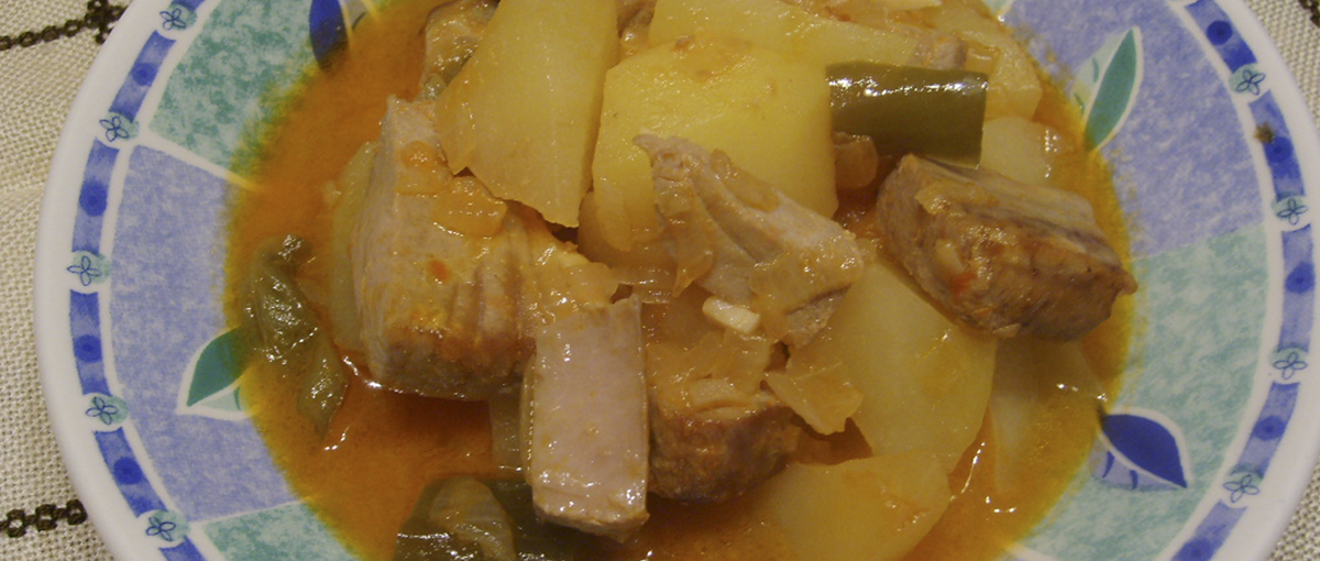 Marmitako con ingredientes de temporada
