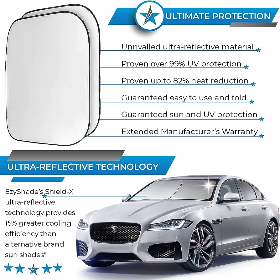 EzyShade Car Windshield Sun Shade