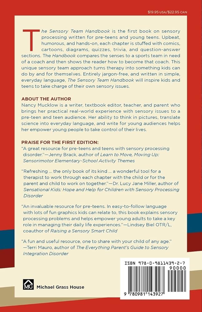 The Sensory Team Handbook: A Hands-On Tool to Help Young People Make Sense of Their Senses and Take Charge of Their Sensory Processing