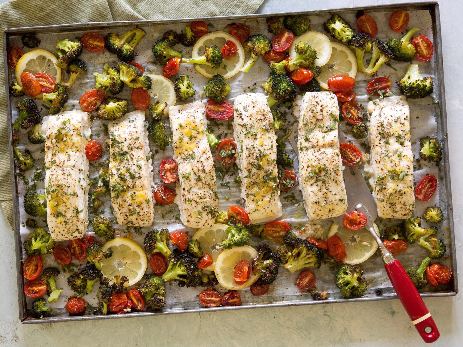 Cod and Broccoli Bake
