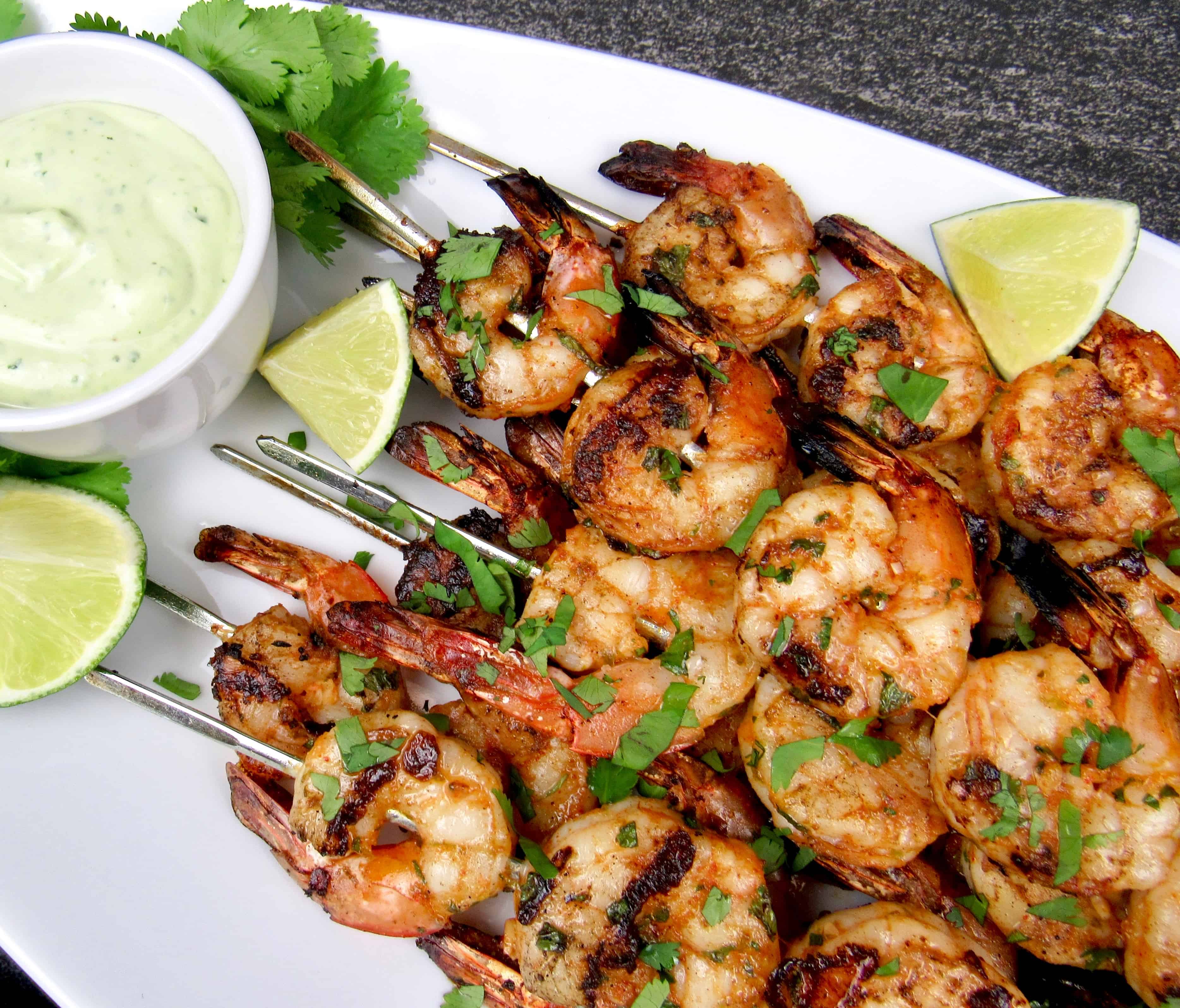 Grilled Shrimp Skewers