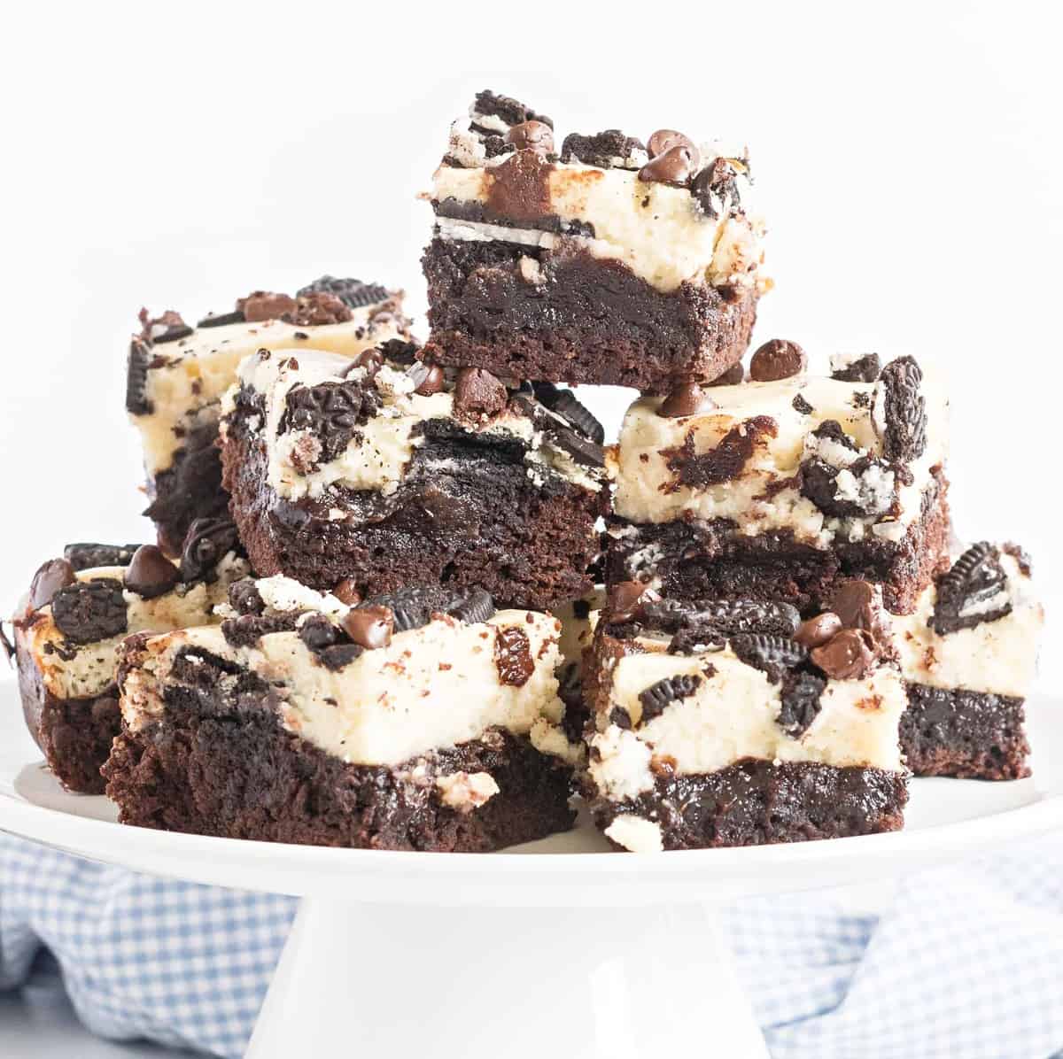 Oreo Cheesecake Brownies