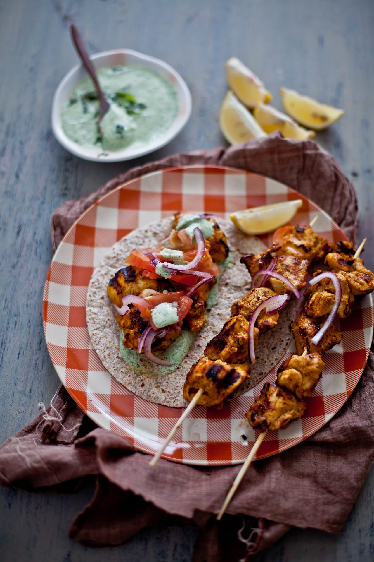 Malai Chicken Tikka Salad