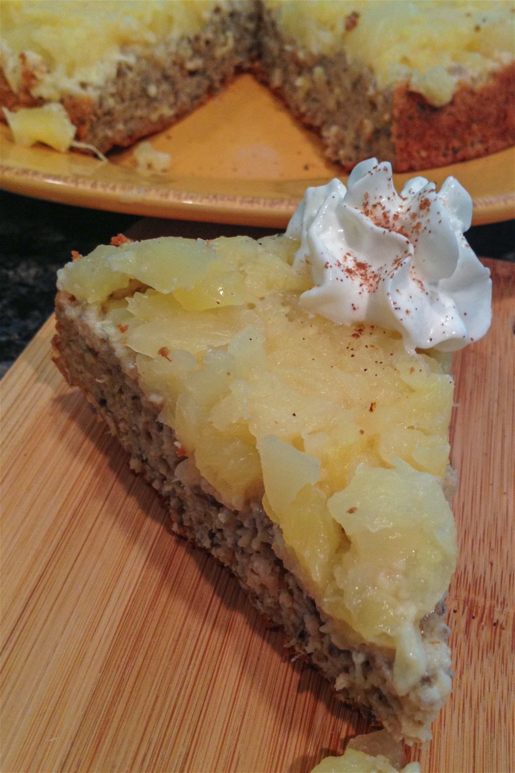 High-Protein Pineapple Upside-Down Cake