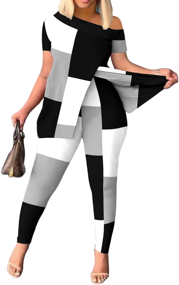 9. Fashion-Forward Women's Floral Checkered Suit Jacket - Make a Statement