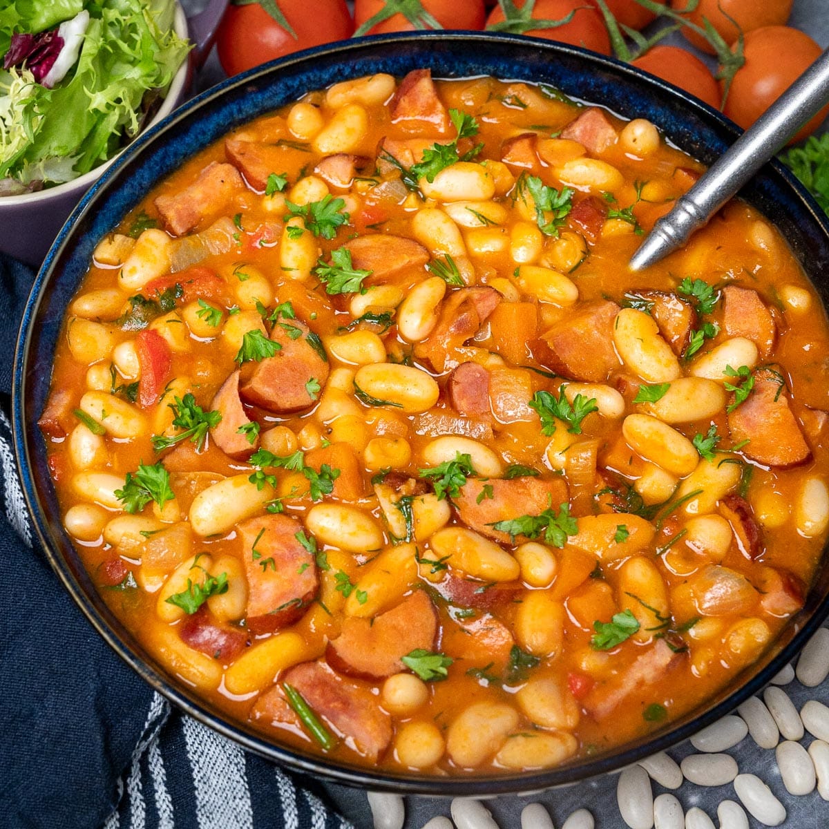 Kielbasa and Bean Stew