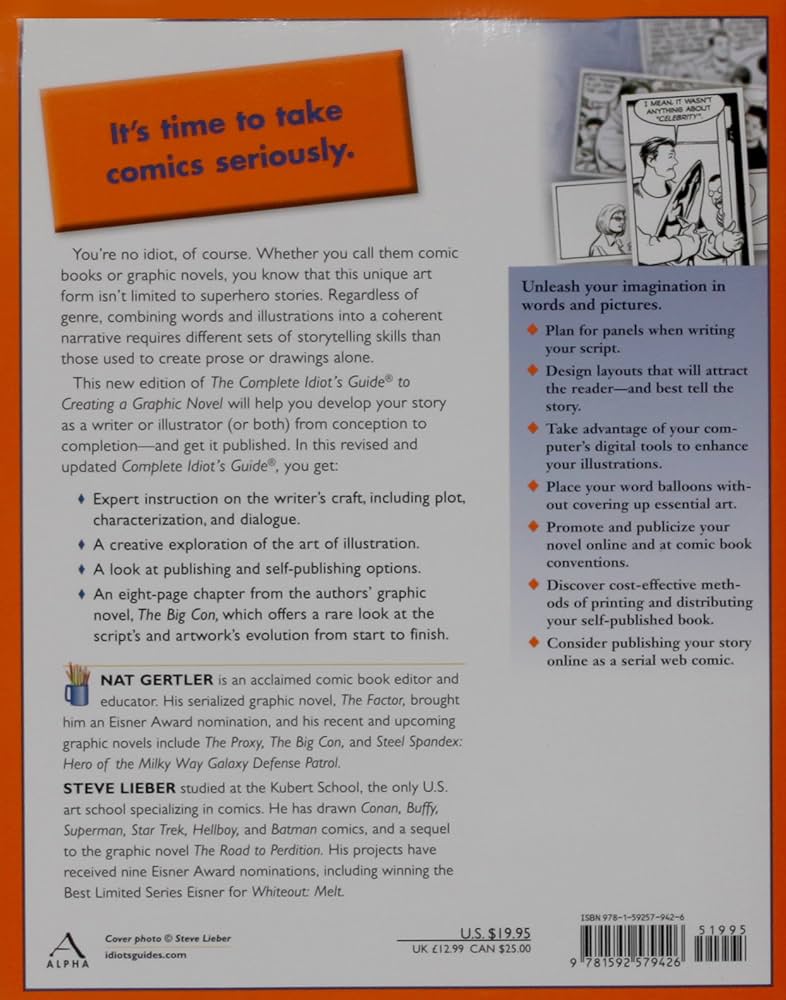 The Complete Idiot's Guide to Creating a Graphic Novel