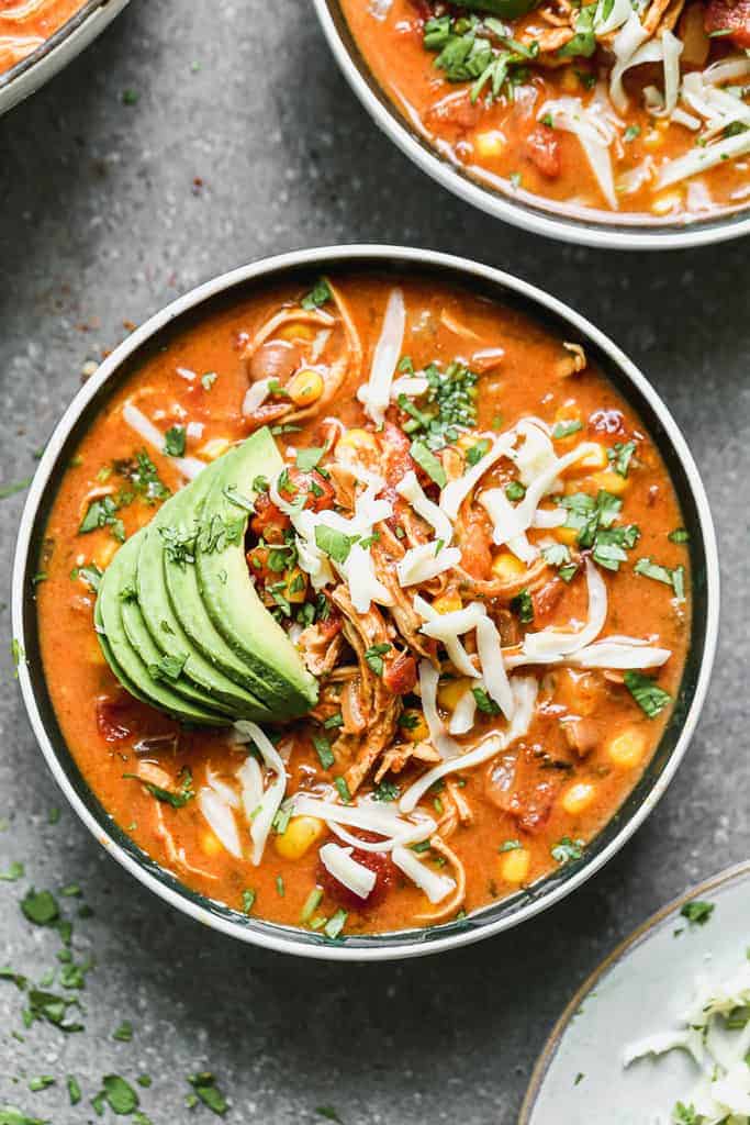 Healthy Chilli Chicken Soup