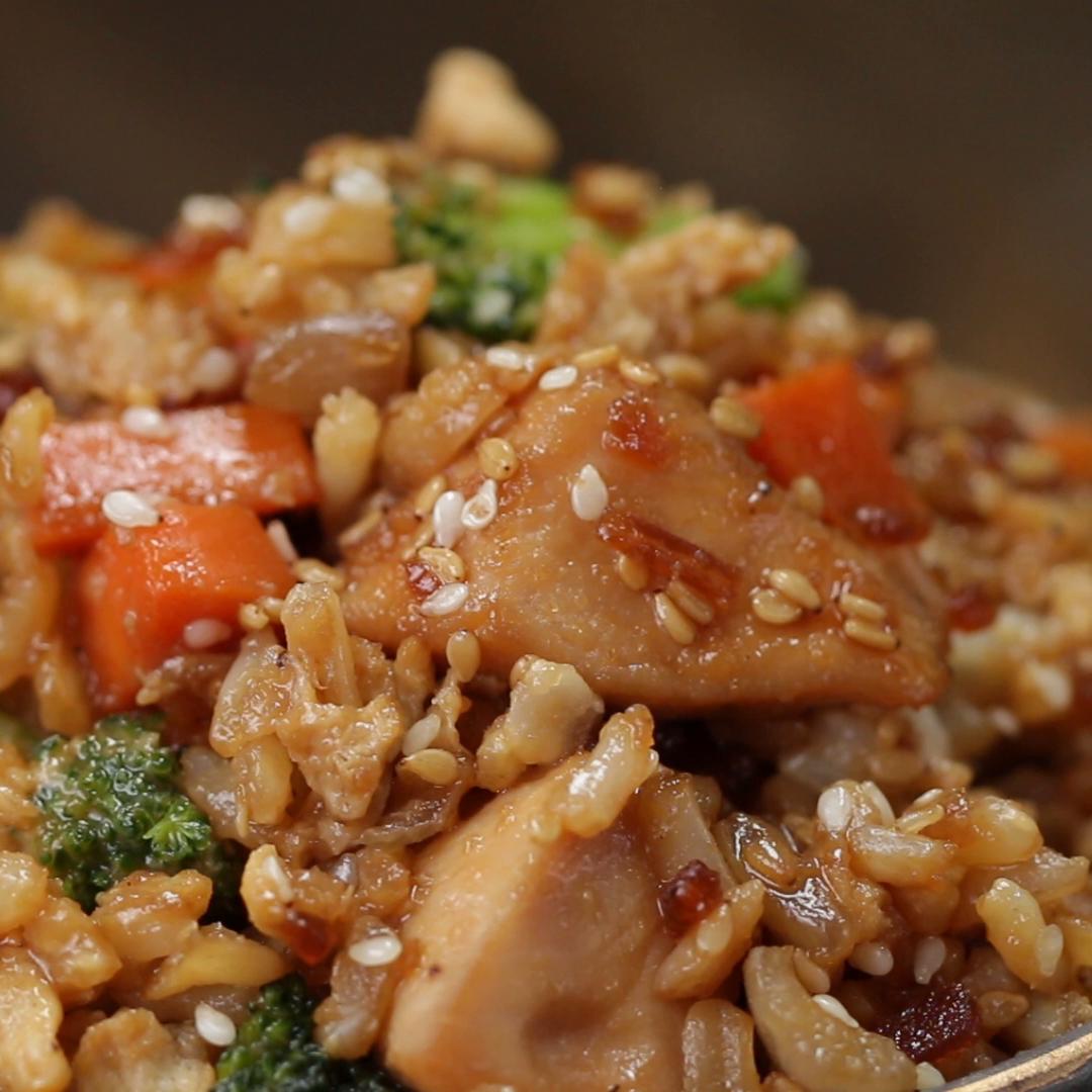 Teriyaki Chicken Fried Rice
