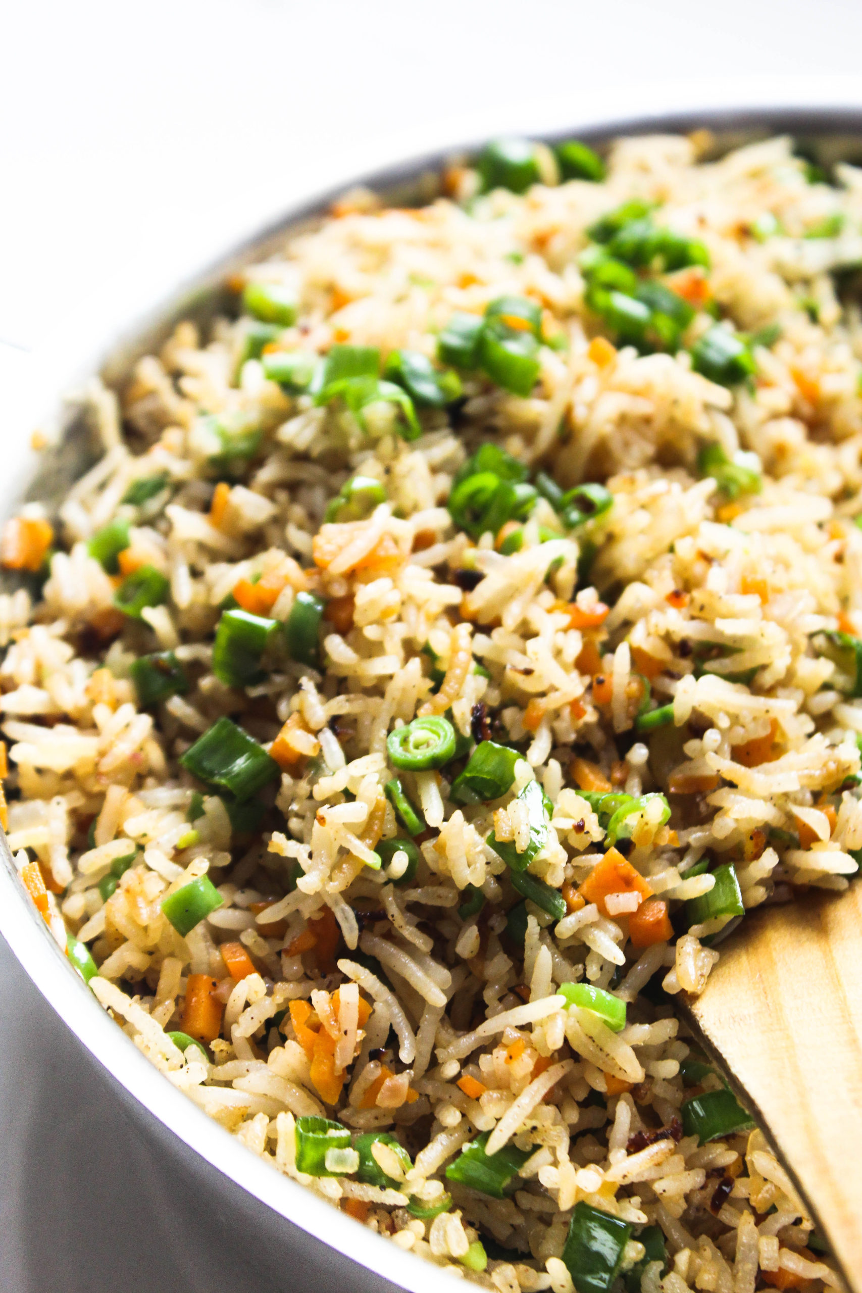 Garlic and Ginger Veggie Fried Rice