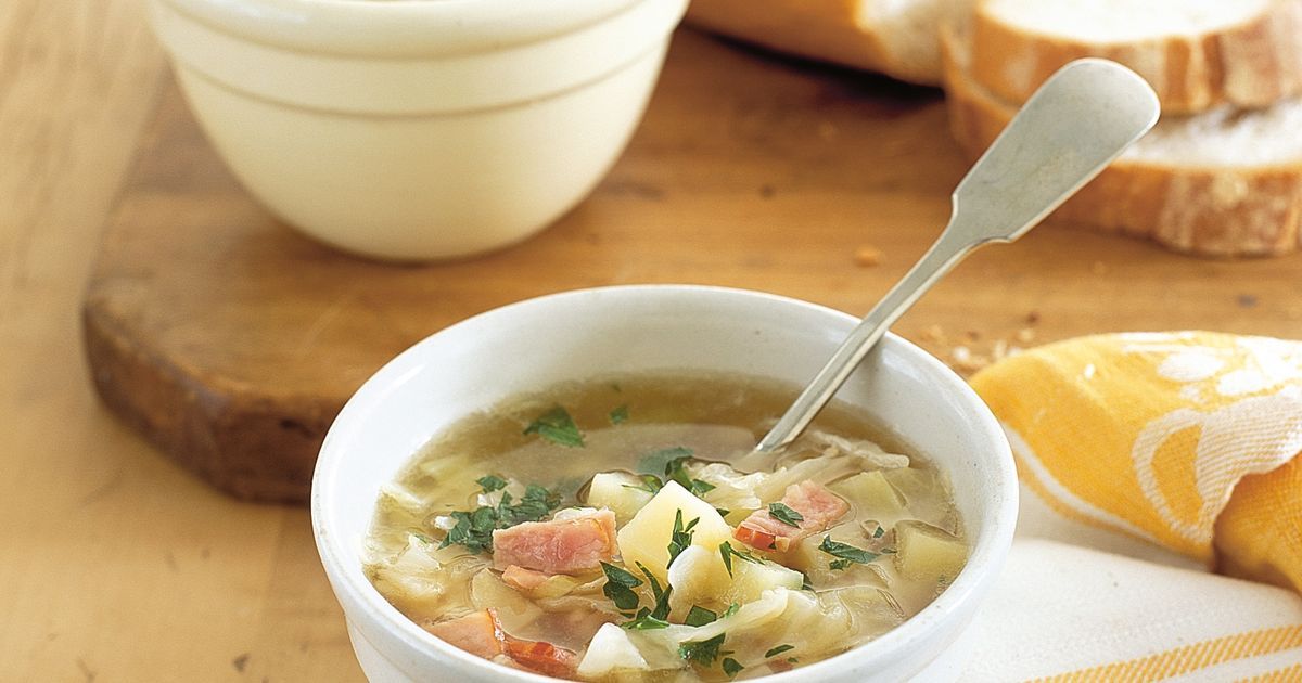 Cabbage and Bacon Soup