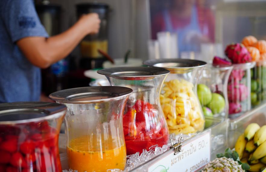 Fresh Fruit Smoothies