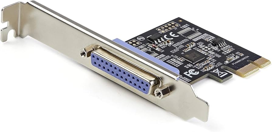 StarTech.com 1 Port PCI Express Dual Profile Parallel Adapter Card