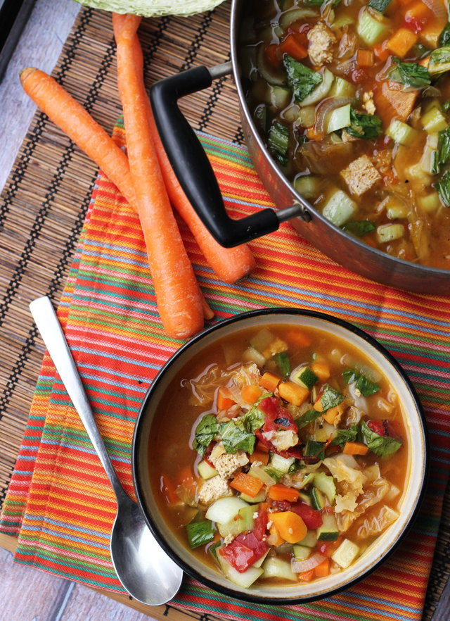 9. Chinese Hot and Sour Vegetable Soup