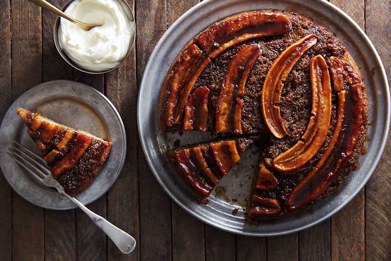 Cardamom and Banana Cake