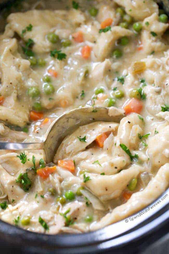 Crockpot Chicken and Dumplings