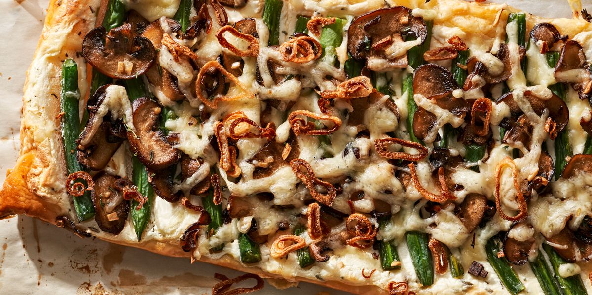 Green Bean and Goat Cheese Tart