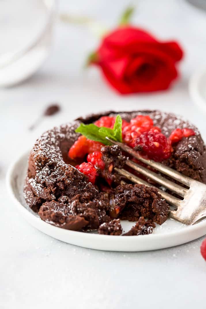 Nutella Chocolate Lava Cake