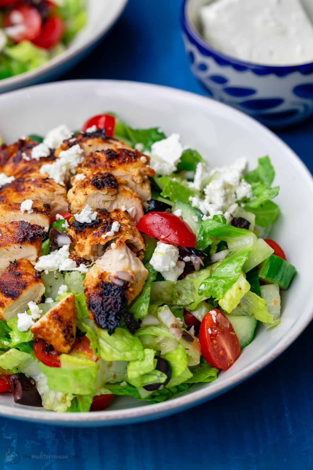 Grilled Chicken with Greek Salad