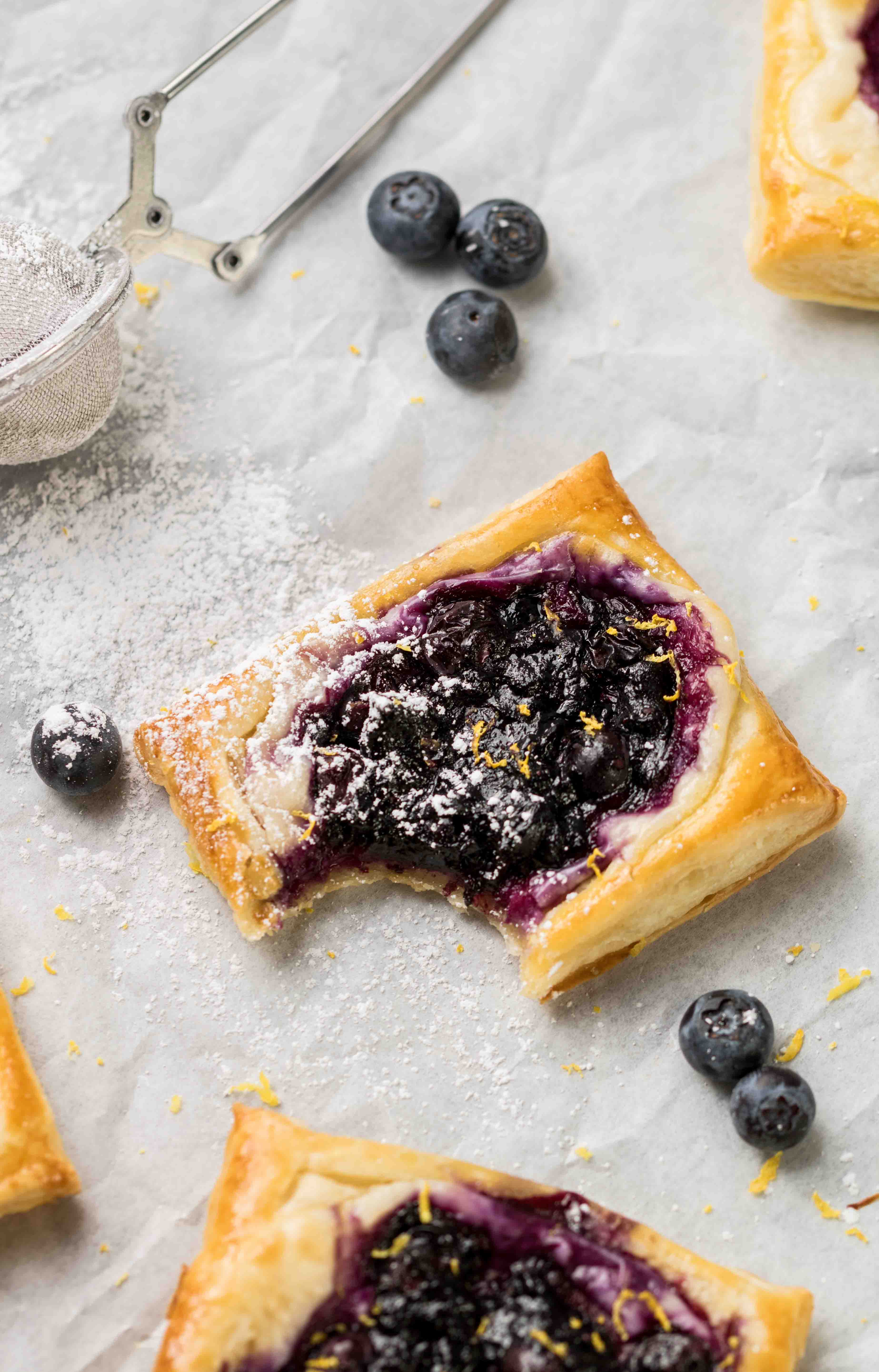 Blueberry Cream Cheese Danish