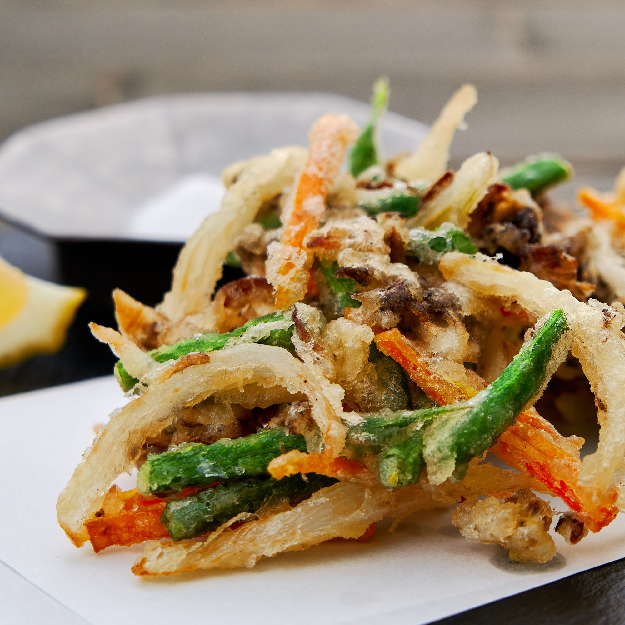 Kakiage (Tempura Vegetable Fritters)