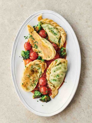 7. Broccoli and Cheese Dumplings