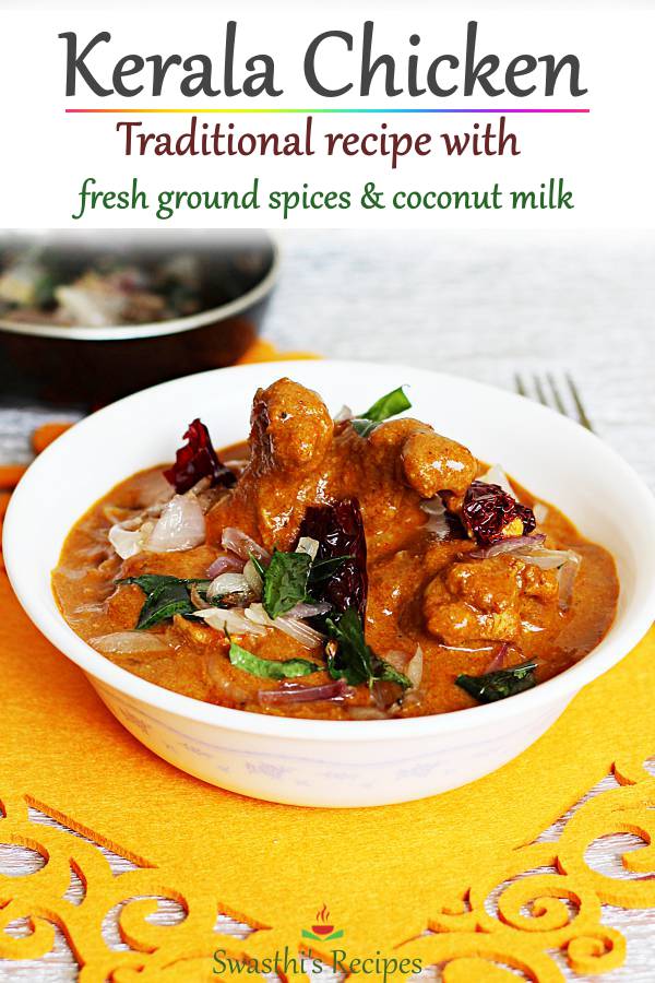Appam with Chicken Curry