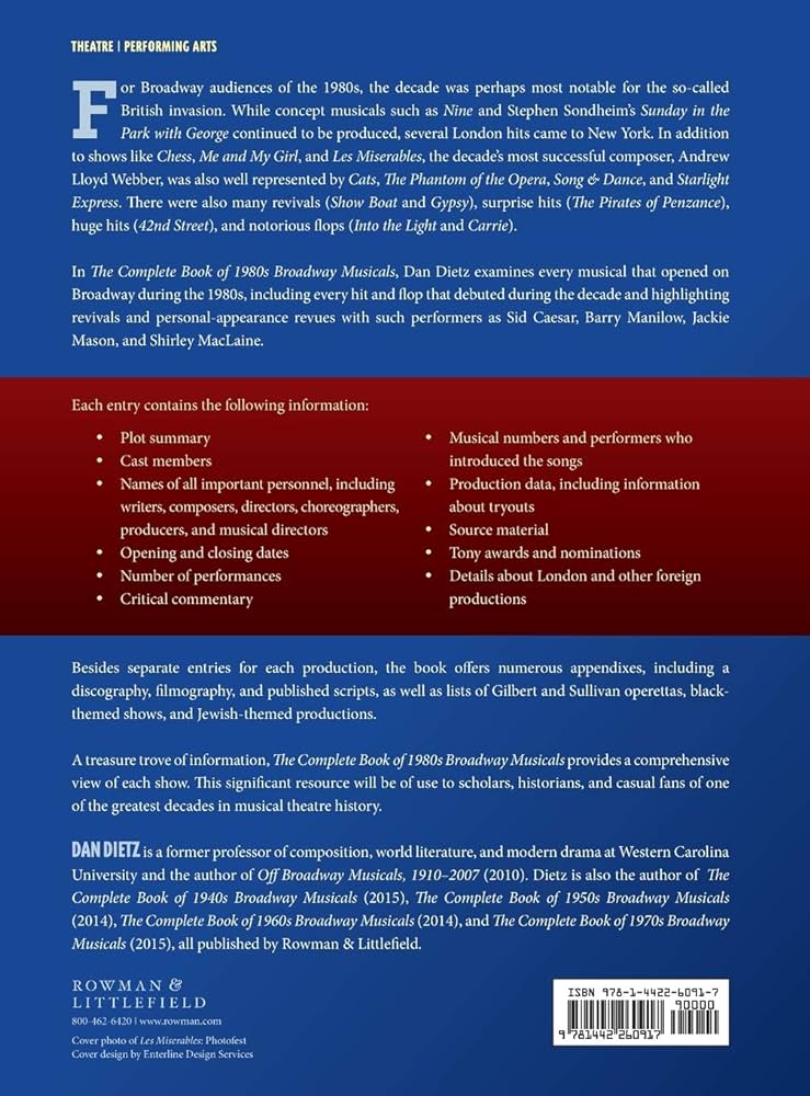 The Complete Book of 1980s Broadway Musicals