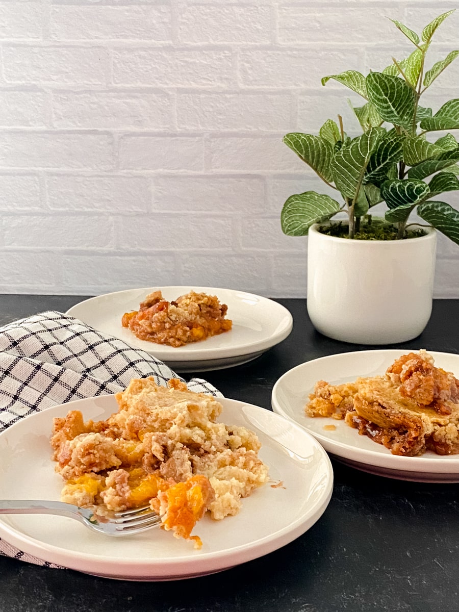 Gluten-Free Peach Cobbler Cake Recipe