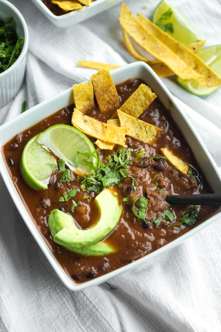 8. Mexican Black Bean Stew