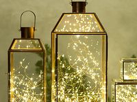 Vintage Metal Garden Lantern