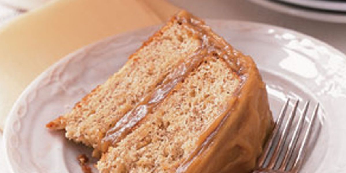 Caramel Banana Cake Recipe from Southern Living